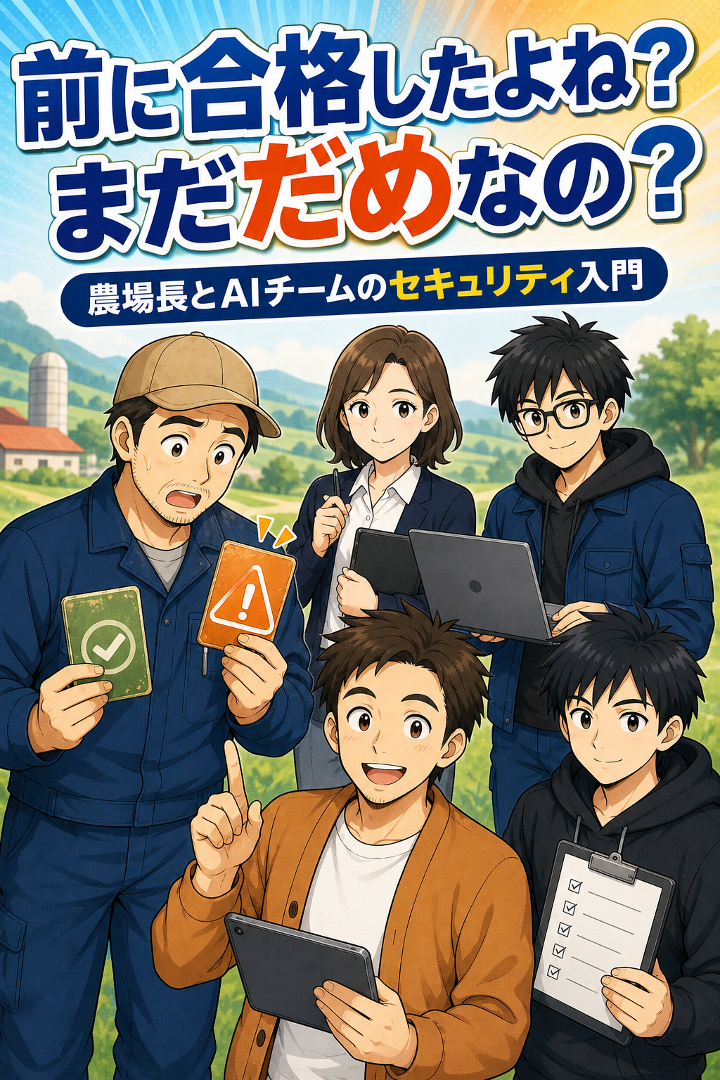 前に合格したよね？ まだだめなの？の表紙